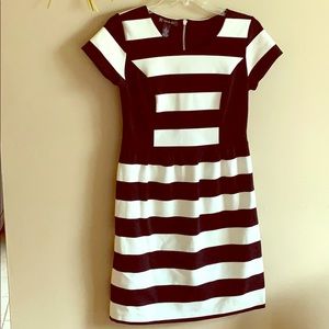 Black and white dress